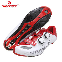 Sidebike Road Man Cycling Shoes Carbon Fiber Breathable Road Bicycle Shoes Ultralight Bike Shoes Chaussures Cycliste Route - Canada Outdoors