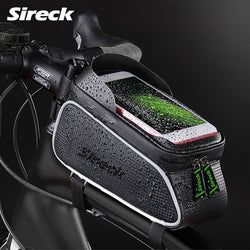 Sireck Bike Bag Waterproof Bicycle Bag 6.0 Touchscreen Bike Phone Case Nylon Cycling Front Tube Saddle Bag Bicycle Accessories - Canada Outdoors