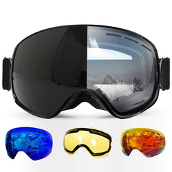 Ski Goggles Photochromic Clear Skiing glasses Airsoft UV Protection Snowboard for All Weather Men Women Big Spherical Mask sci - Canada Outdoors