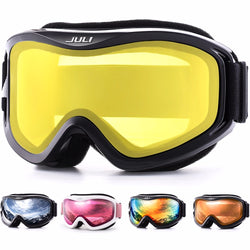 Ski Goggles,Winter Snow Sports Snowboard with Anti-fog Double Lens ski mask glasses skiing men women snow snowboard goggles - Canada Outdoors