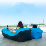 Sleeping Bag Mat Inflatable Sofa Lounger Air Couch Chair Lazy Bag with Travel Bag for Outdoor for Camping Fishing Swimming Beach - Canada Outdoors