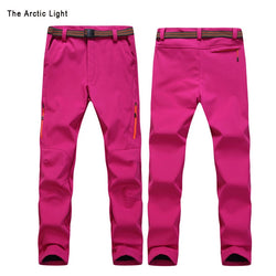 Snow Ski Pants Winter Warm Waterproof  Windproof Men Women Polartec Hiking Camping Fleece Thermal Snowboard Trousers - Canada Outdoors