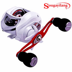 Sougayilang 18+1BB Fishing Reel Strong Drag Power 10kg White Right/Left Handed Carp Fishing Wheels Fishing Tracking - Canada Outdoors