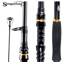 Sougayilang Portable Fishingrod Telescopic Fishing Rod 1.8-3.6M Carbon Fiber Spinning Fishing Rod Fishing Tackle Pole olta pesca - Canada Outdoors