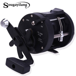 Sougayilang Reel Fishing TSSD 3000L-4000L Black Right Hand Casting Sea Fishing Reel Saltwater Baitcasting Coil - Canada Outdoors