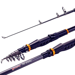 Sougayilang Telescopic Fishing Rod Spinning Fishing Rod Carbon Fiber Material 1.8-3.6m Portable Fishing Rod Tackle De Pesca - Canada Outdoors