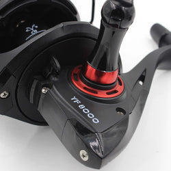 Spincasting Sea Fishing Spinning Reel 10000 Metal Spool 10+1BB Big Saltwater Catfish Fishing Reel Long Distant Wheel one spool - Canada Outdoors