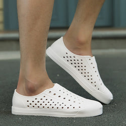 Summer Men Light EVA Cool Sandals Slippers Shoes Outdoor Beach Vacation Clogs  Breathable Flats Wading Water Men's Aqua Shoes - Canada Outdoors