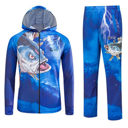 Summer Outdoor Men Fishing Clothing Men Hiking Camping Clothes Hiking Shirt Men Fishing Suit Men Fishing Clothes UV Protection - Canada Outdoors