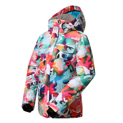 Super Quality Gsou Snow Ski Jacket Women Winter Waterproof Windproof Colorful Camo Snowboard Jackets Cheap Female Ski Snow Coats - Canada Outdoors