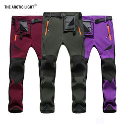 THE ARCTIC LIGHT Outdoor Ski Pants Sofe shell Hiking&amp;Camping Women&amp;Men Sport Fleece Climbing Trousers Men Women Winter Hunting - Canada Outdoors