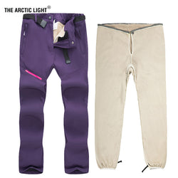 THE ARCTIC LIGHT Pants Women Ski Thick Warm Windproof Fleece Softshell Liner Removable Outdoor Hiking Skiing Trousers Winter - Canada Outdoors