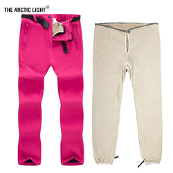 THE ARCTIC LIGHT Pants Women Ski Thick Warm Windproof Fleece Softshell Liner Removable Outdoor Hiking Skiing Trousers Winter - Canada Outdoors
