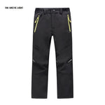 THE ARCTIC LIGHT Ski pants hiking camping boy girl waterproof breathable soft shell thick trousers the latest high quality - Canada Outdoors