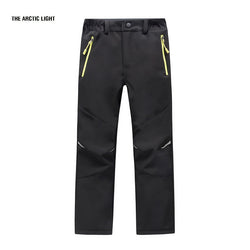 THE ARCTIC LIGHT Ski pants hiking camping boy girl waterproof breathable soft shell thick trousers the latest high quality - Canada Outdoors
