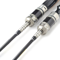 TOMA Carbon Fiber Fishing Rods Spinning Lure Rod 2 Section 1.8m 602UL Travel Rod Casting Lure Weight 0.8-5g Solid Carbon Tip - Canada Outdoors