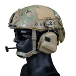 Tactical Helmet Headset with Fast Helmet Rail Adapter Peltor Comtac Headset Outdoor Shooting Military Headphone - Canada Outdoors
