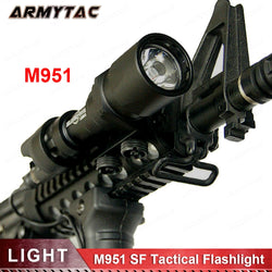Tactical Tactical SF M951 LED Version Super Bright Flashlight Weapon Lights With Remote Pressure Switch 20mm flashlight (EX 108) - Canada Outdoors