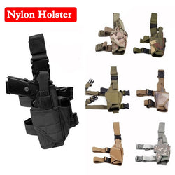 Tactical Tornado Nylon Holster Airsoft Hunting Drop Leg Right Handed Holster Universal Pistol Glock 17 Beretta M9 Gun Holster - Canada Outdoors