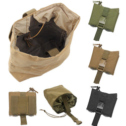 Tactical Utility Magazine Mag Drop Dump Pouch Molle Belt Hunting Airsoft Military Gun Ammo Foldable Bag - Canada Outdoors