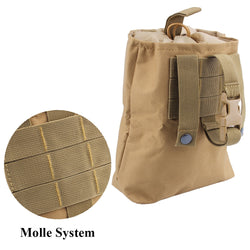 Tactical Utility Magazine Mag Drop Dump Pouch Molle Belt Hunting Airsoft Military Gun Ammo Foldable Bag - Canada Outdoors