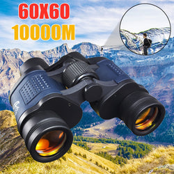 Telescope 60X60 HD Binoculars High Clarity 10000M High Power For Outdoor Hunting Optical Lll Night Vision binocular Fixed Zoom - Canada Outdoors