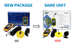 Top Quality with box Fish Finder Portable Sonar Wired LCD depth 0.7-100m fishing echo fishing depth sounder with English Display - Canada Outdoors