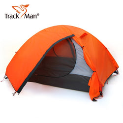 Trackman Waterproof Double Layer 2 3 person Outdoor Camping Tent Hiking Beach Tent Tourist bedroom travel Tents- TM1209 - Canada Outdoors