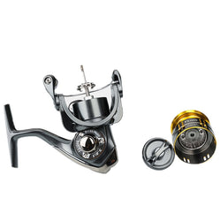 Tsurinoya FS 800/1000 Metal Spinning Fishing Reel 9+1BB/5.2:1/4kg Carretes Pesca Saltwater Lure Reels Carretilha Moulinet Peche - Canada Outdoors