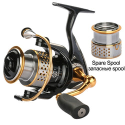 Tsurinoya Metal Fishing Reel Coil Sea Spinning Reels Deep and Shallow Spool 2000 Series 5.2:1 9BB Drag Power 6kg For Fishing - Canada Outdoors