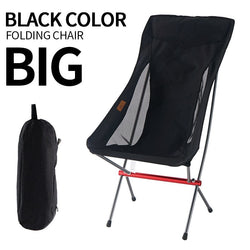 Ultralight Folding Chair Portable Outdoor Camping Chairs High Load Quality Aluminiu Alloy Fishing Chair Picnic Seat Beach Chair