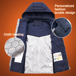 Unisex Thermal Heating Electric Heated Vest  USB Winter Warm Hooded Jacket Hat Clothing Temp Control Fishing Waistcoat  1 - Canada Outdoors