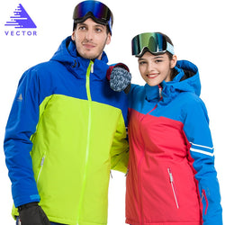 VECTOR Brand Ski Jackets Men Women Waterproof Winter Warm Skiing Snowboarding Jacket  Professional Snow Clothing Brand HXF70009 - Canada Outdoors