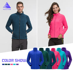 VECTOR Outdoor Jacket Women Warm Winter 100% Polyester Bodkin Fleece Camping Hiking Jackets Thermal Mountaineering Travel Coat - Canada Outdoors