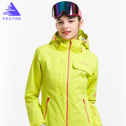 VECTOR Ski Jacket Women Warm Waterproof Winter Coat Female Snowboard Skiing Jackets Winter Outdoor Sport Clothing 60031 - Canada Outdoors