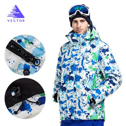 VECTOR Winter Ski Suit Se Men Windproof Waterproof Ski Jacket and Pants Warm Winter Outdoor Snow Snowboard Set Brand HXF70012 1 - Canada Outdoors