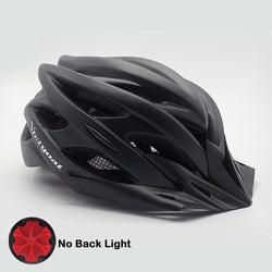 VICTGOAL Bicycle Helmets Matte Black Men Women Bike Helmet Back Light Mountain Road Bike Integrally Molded Cycling Helmets - Canada Outdoors