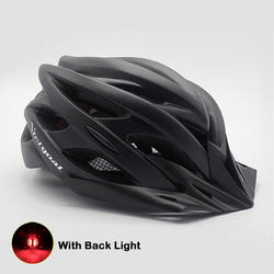 VICTGOAL Bicycle Helmets Matte Black Men Women Bike Helmet Back Light Mountain Road Bike Integrally Molded Cycling Helmets - Canada Outdoors