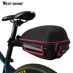 WEST BIKING Bicycle Rear Bag Waterproof Rear Bag With Rain Cover Portable Cycling Tail Extending Bicycle Bike Saddle Bag - Canada Outdoors