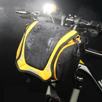 WILD MAN Bicycle Front Tube Frame Bag Handlebar Camera Bag MTB Basket Pannier Cycling Shoulder Bag with Rain Cover Waterproof - Canada Outdoors