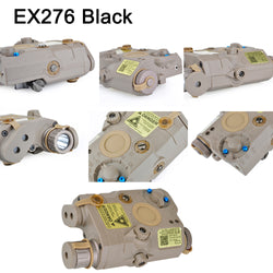 WIPSON Airsoft Flashlight SF PEQ LA-5C UHP Green And IR Laser Tactical Light Combo With Remote Light Tail Switch - Canada Outdoors