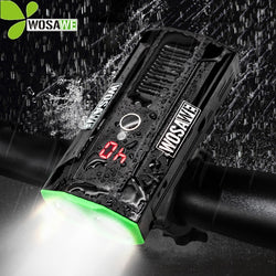 WOSAWE Super Bright Built-in Battery Bike Light Bicycle Headlights Power Bank Waterproof LED USB Rechargeable Cycling Flashlight - Canada Outdoors