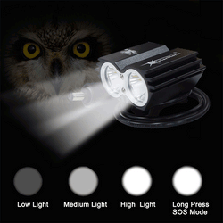 Waterproof Bicycle Light Mountain Bike Handlebar Headlight For Bicycle MTB Front Light Bright Bike Light Bicycle LED Accessories - Canada Outdoors