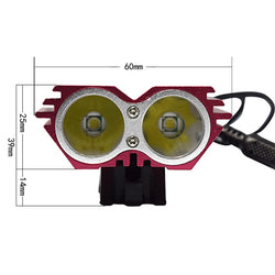 Waterproof Bicycle Light Mountain Bike Handlebar Headlight For Bicycle MTB Front Light Bright Bike Light Bicycle LED Accessories - Canada Outdoors