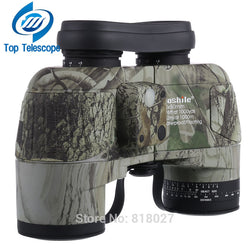 Waterproof fogproof Binoculars Boshile 10x50 Navy telescopio with rangefinder Compass Reticle Illuminant night vision Telescope - Canada Outdoors