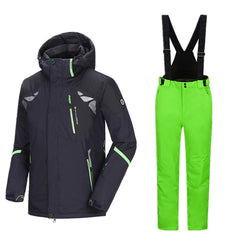 Winter Men's Ski Suit Snowboarding Sets Men Ski Jacket Men Winter Men's Sport Suit Snowboard Pants Male Waterproof Tracksuit-30 - Canada Outdoors
