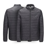 Winter Outdoor Intelligent Heating Jacket Electronic Slim Heating Cotton Clothes USB Front Rear Heating Down Windproof Thermal - Canada Outdoors