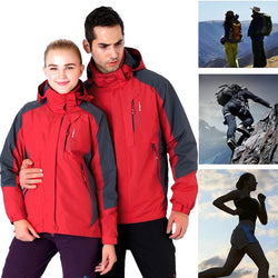 Winter Ski Jacket Men Women Couple Wear Skiwear Waterproof Rain Coat Outdoor Sportwear Snow Jackets Skiing Climbing Down Coats - Canada Outdoors