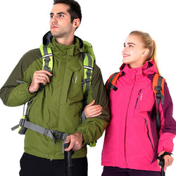 Winter Ski Jacket Men Women Couple Wear Skiwear Waterproof Rain Coat Outdoor Sportwear Snow Jackets Skiing Climbing Down Coats - Canada Outdoors