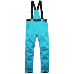 Winter outdoor sports women's ski pants strap men's windproof waterproof warm colorful snow snowboard pants large size S-XXXL - Canada Outdoors